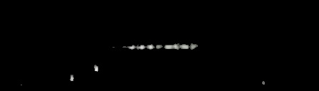 Processed fireball image