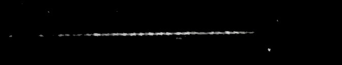 Processed fireball image