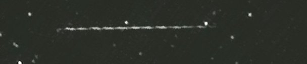 Unprocessed fireball image