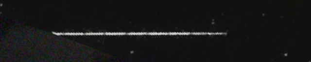 Unprocessed fireball image