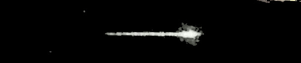 Processed fireball image