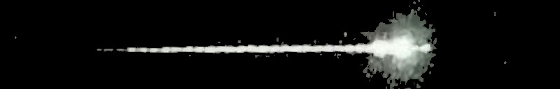 Processed fireball image