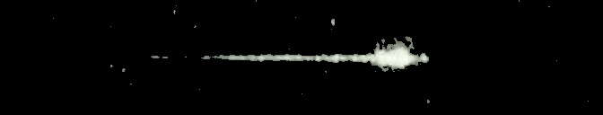 Processed fireball image