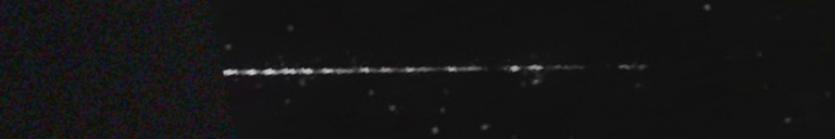 Unprocessed fireball image