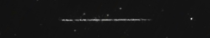 Unprocessed fireball image