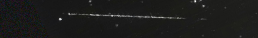 Unprocessed fireball image