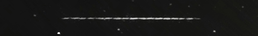 Unprocessed fireball image