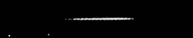 Processed fireball image