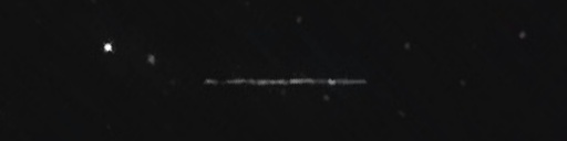 Unprocessed fireball image