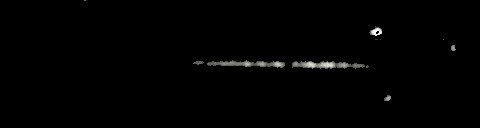 Processed fireball image