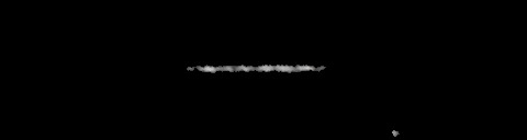 Processed fireball image