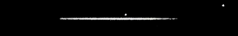 Processed fireball image