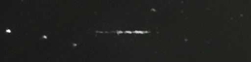 Unprocessed fireball image