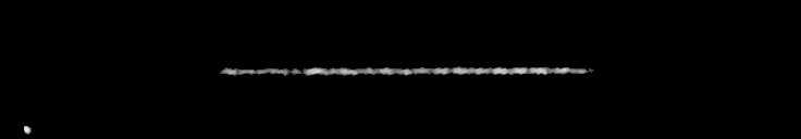 Processed fireball image