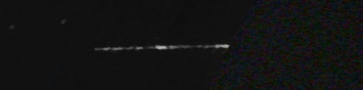 Unprocessed fireball image