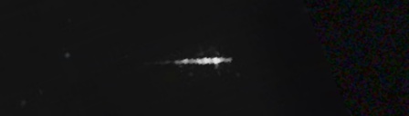 Unprocessed fireball image