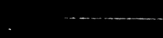 Processed fireball image