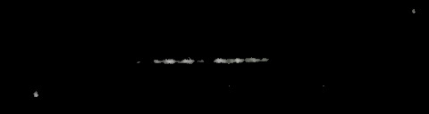 Processed fireball image