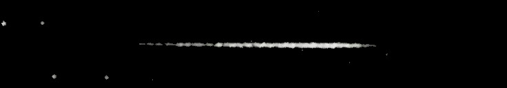 Processed fireball image