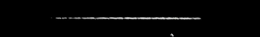 Processed fireball image