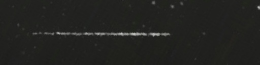 Unprocessed fireball image