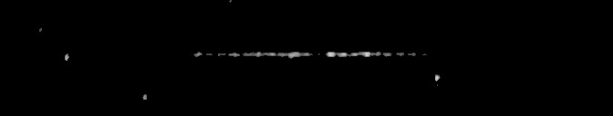 Processed fireball image