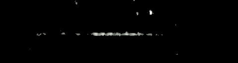 Processed fireball image