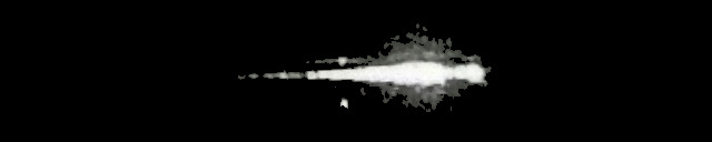 Processed fireball image