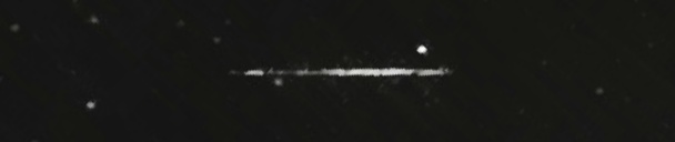 Unprocessed fireball image