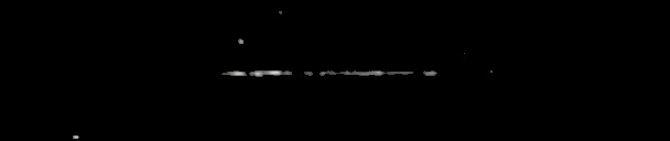 Processed fireball image