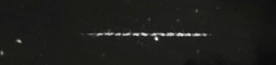 Unprocessed fireball image