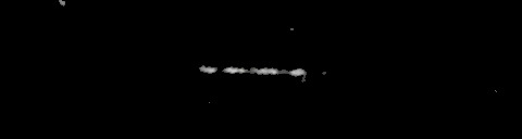 Processed fireball image