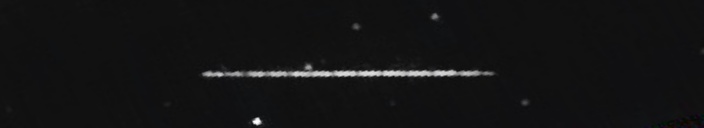 Unprocessed fireball image