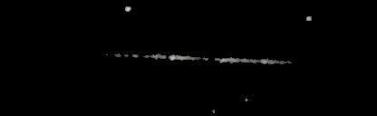 Processed fireball image
