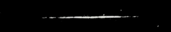 Processed fireball image