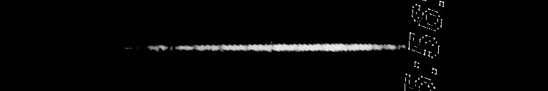 Processed fireball image