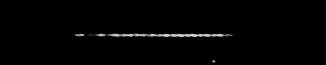 Processed fireball image