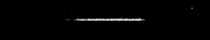 Processed fireball image