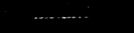 Processed fireball image