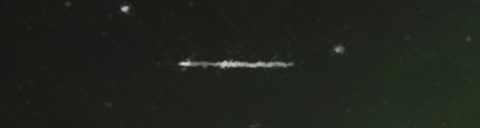 Unprocessed fireball image