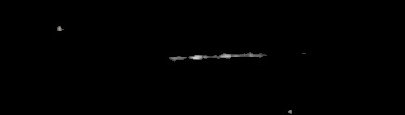 Processed fireball image