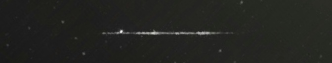 Unprocessed fireball image