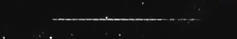 Unprocessed fireball image