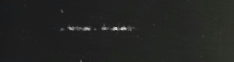 Unprocessed fireball image