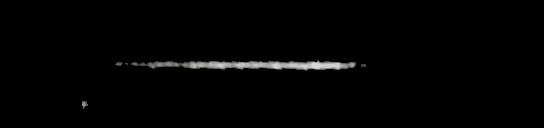 Processed fireball image