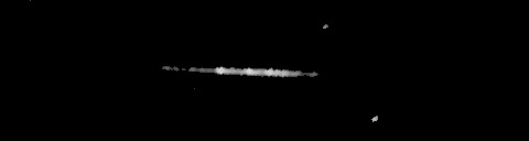 Processed fireball image