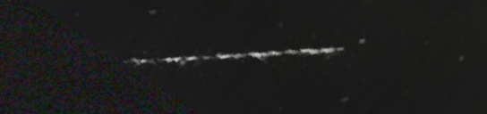 Unprocessed fireball image