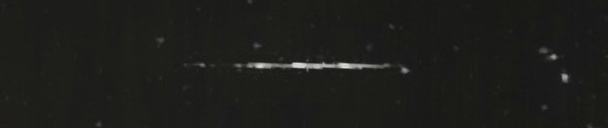 Unprocessed fireball image