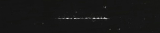 Unprocessed fireball image