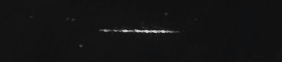 Unprocessed fireball image